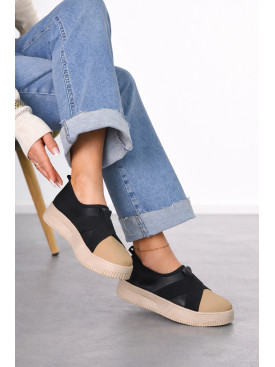 Мокасини жіночі чорного кольору к189 212196C