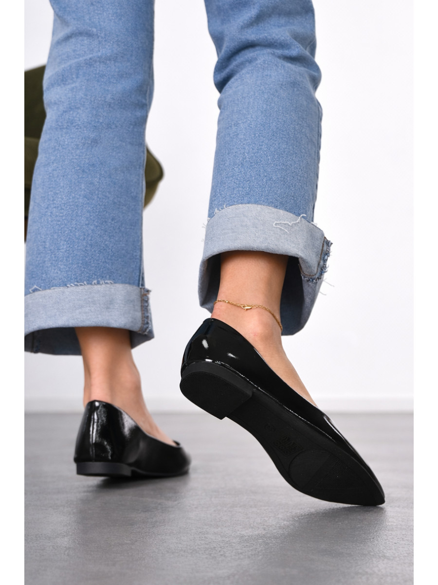 Балетки женские черного цвета Е330-20 212205C
