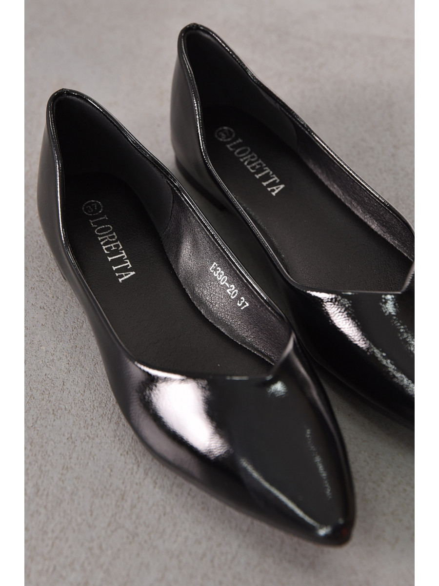 Балетки женские черного цвета Е330-20 212205C