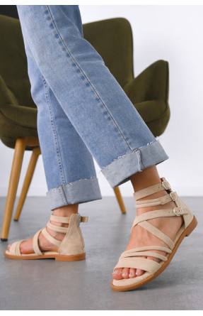 Босоножки женские бежевого цвета К892-3 212218C