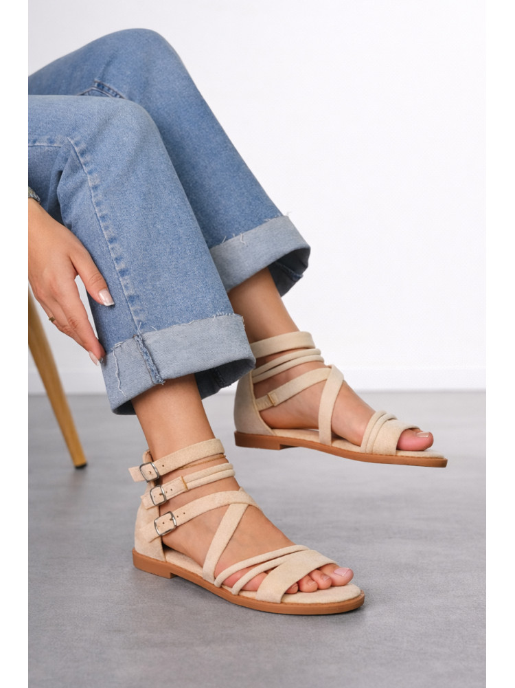 Босоножки женские бежевого цвета К892-3 212218C