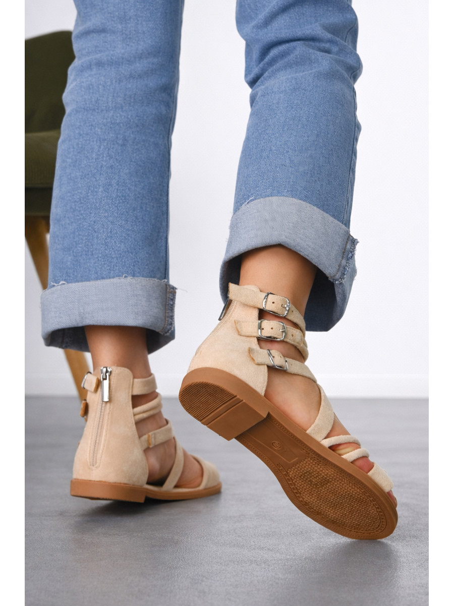 Босоножки женские бежевого цвета К892-3 212218C