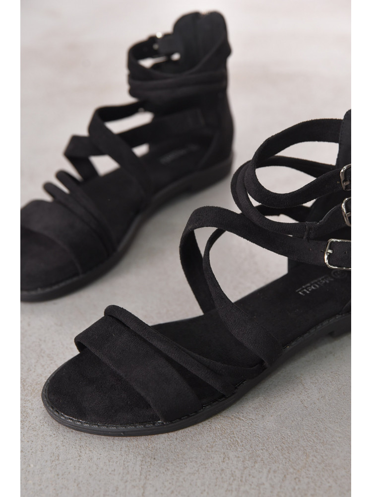 Босоножки женские черного цвета К892-1 212219C