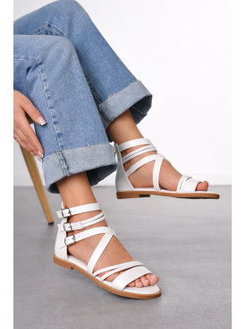 Босоніжки жіночі білого кольору К892-2 212220C