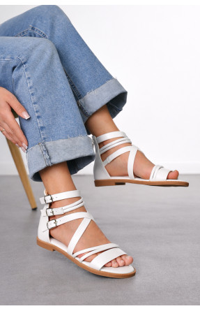 Босоножки женские белого цвета К892-2 212220C