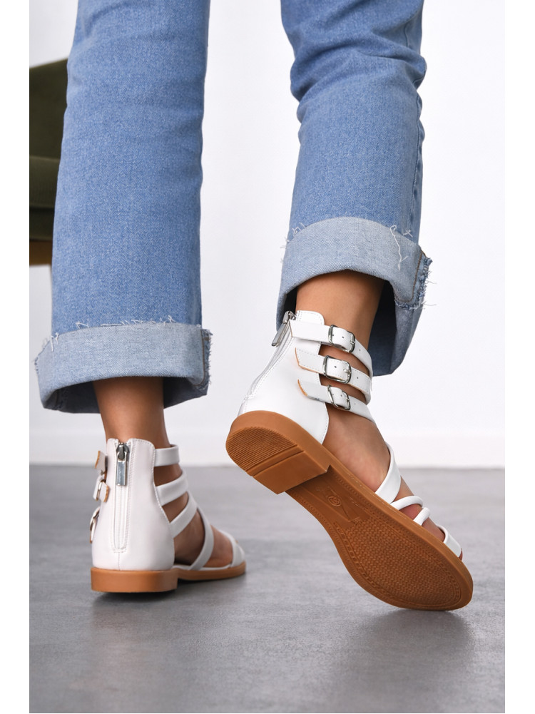 Босоножки женские белого цвета К892-2 212220C