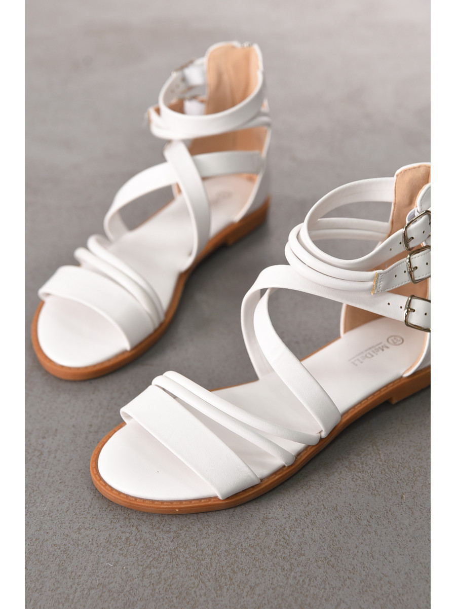 Босоножки женские белого цвета К892-2 212220C