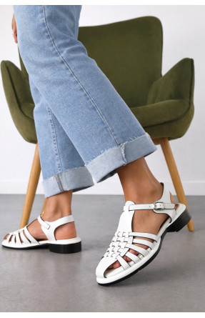 Босоножки женские белого цвета К270-2 212221C