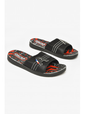 Шльопанці чоловічі чорно-білого кольору s-28 212240C