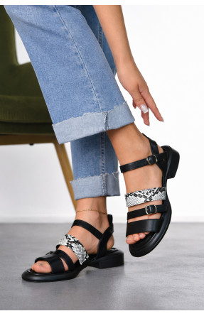 Босоножки женские чорного цвета W 710-7 212254C