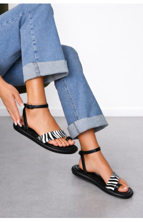 Босоножки женские чорного цвета W 710-18 212263C