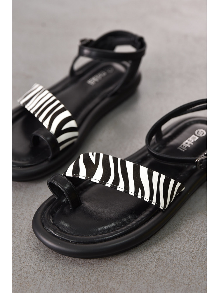 Босоножки женские чорного цвета W 710-18 212263C