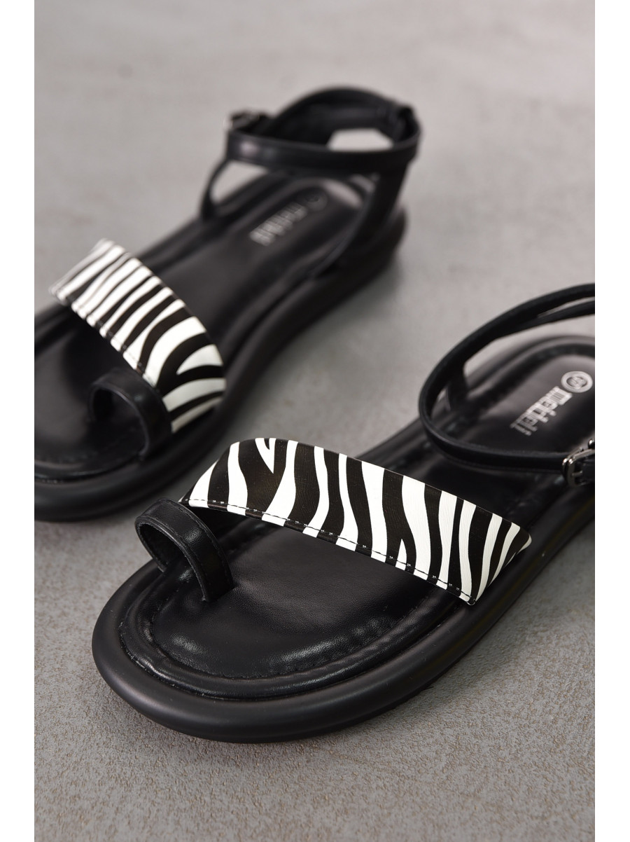 Босоножки женские чорного цвета W 710-18 212263C