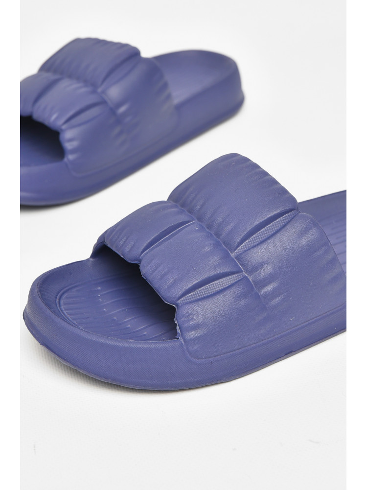 Шлепанцы пена женские синего цвета С-95 212265C