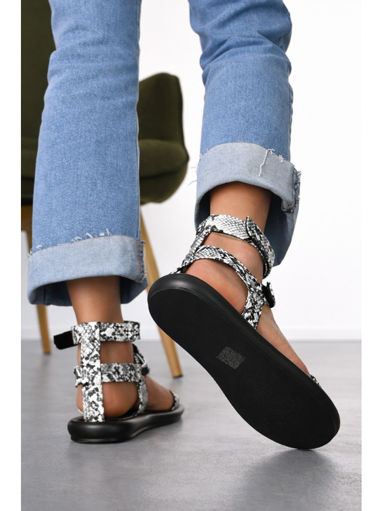 Босоножки женские чорно-белого цвета W 2260-16 212268C