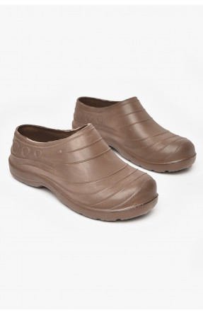 Галоши женские коричневого цвета Б-06 212271C