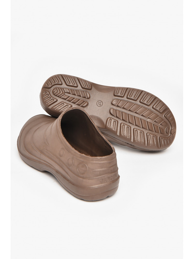 Галоши женские коричневого цвета Б-06 212271C