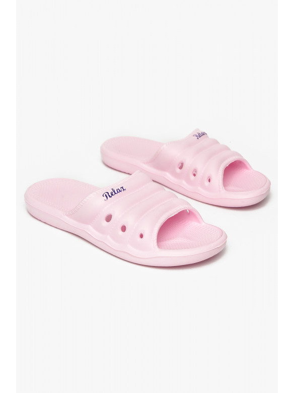 Шлепанцы пена женские розового цвета DS-66 212332C