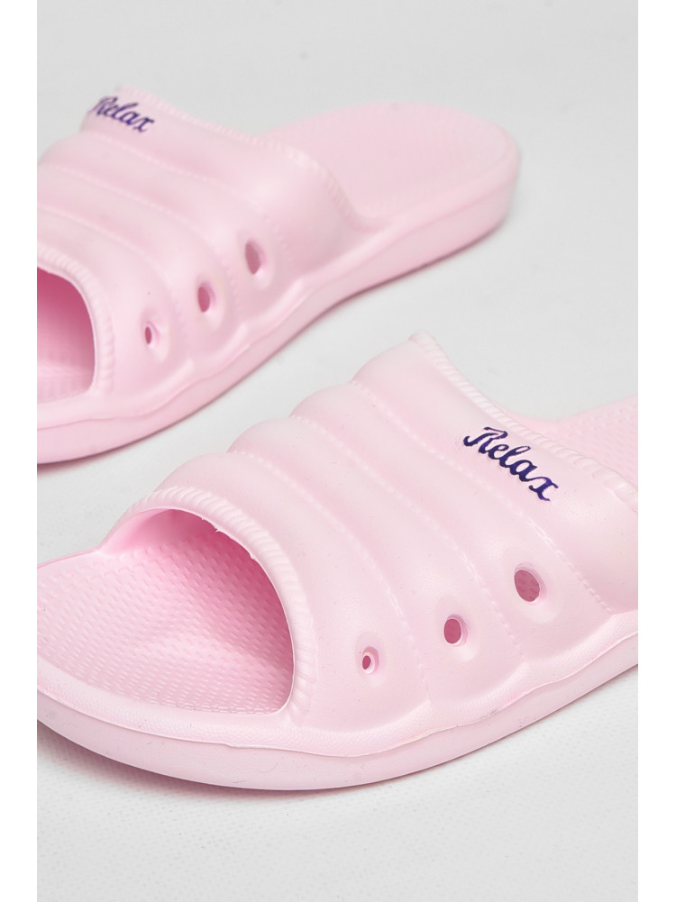 Шлепанцы пена женские розового цвета DS-66 212332C
