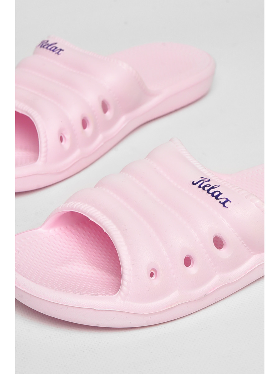 Шлепанцы пена женские розового цвета DS-66 212332C