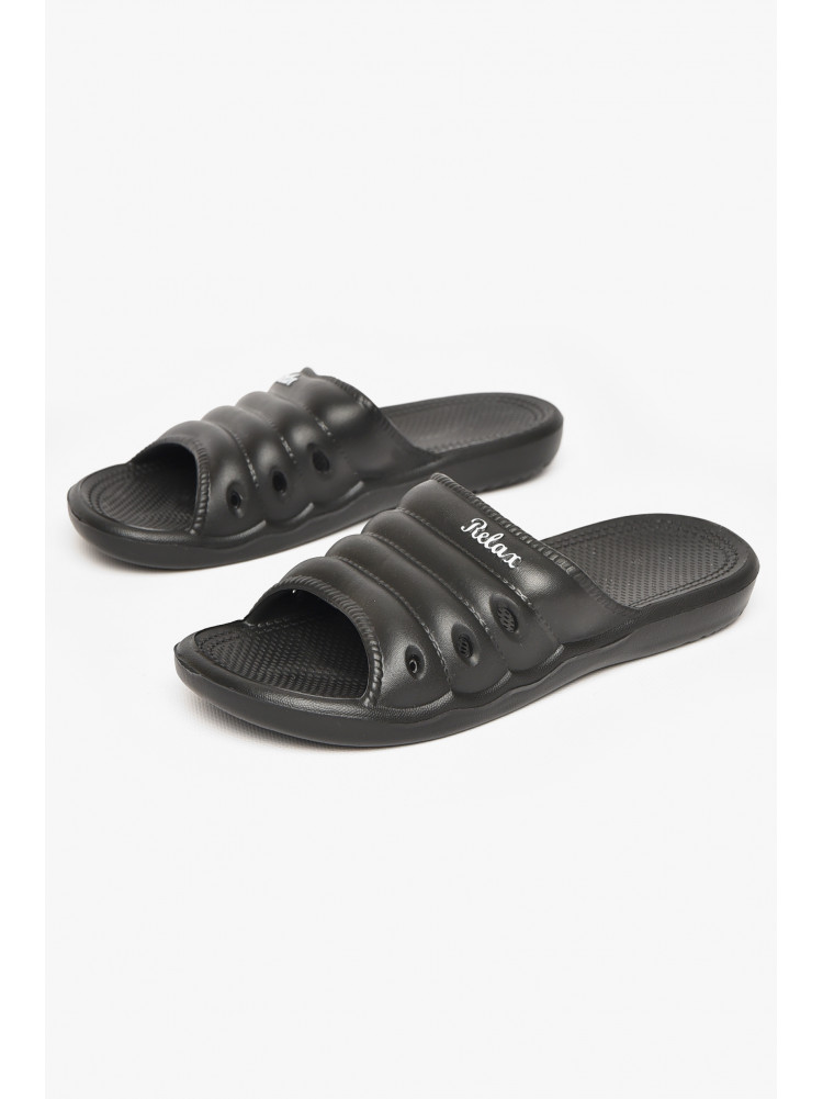 Шлепанцы пена женские черного цвета DS-66 212334C