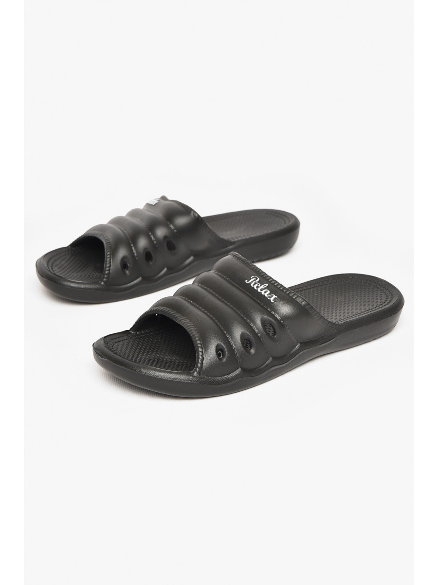 Шлепанцы пена женские черного цвета DS-66 212334C