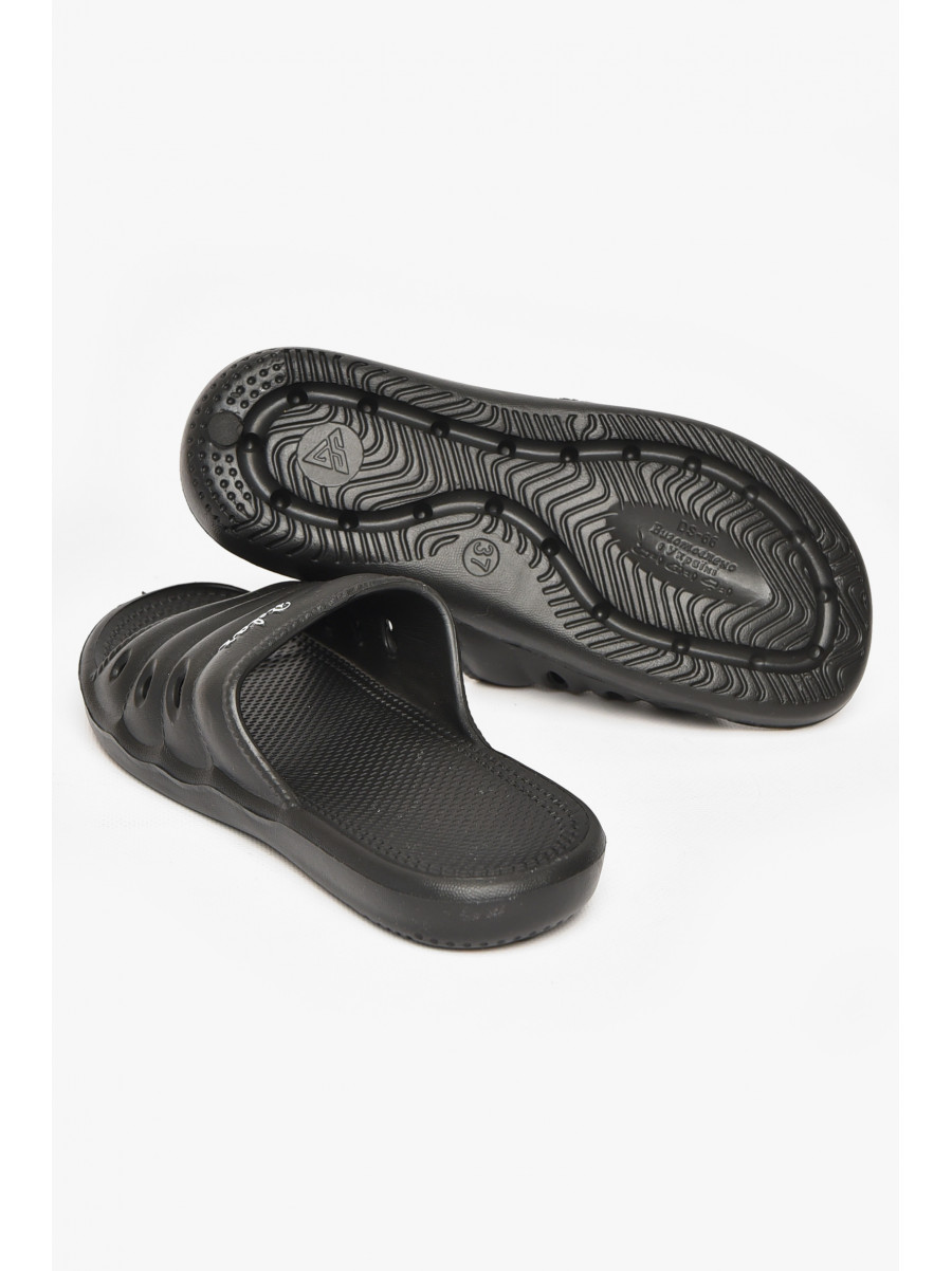 Шлепанцы пена женские черного цвета DS-66 212334C