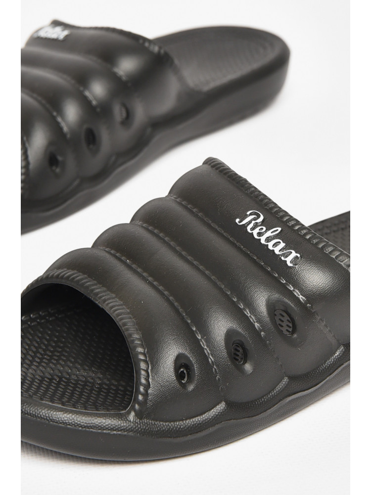 Шлепанцы пена женские черного цвета DS-66 212334C