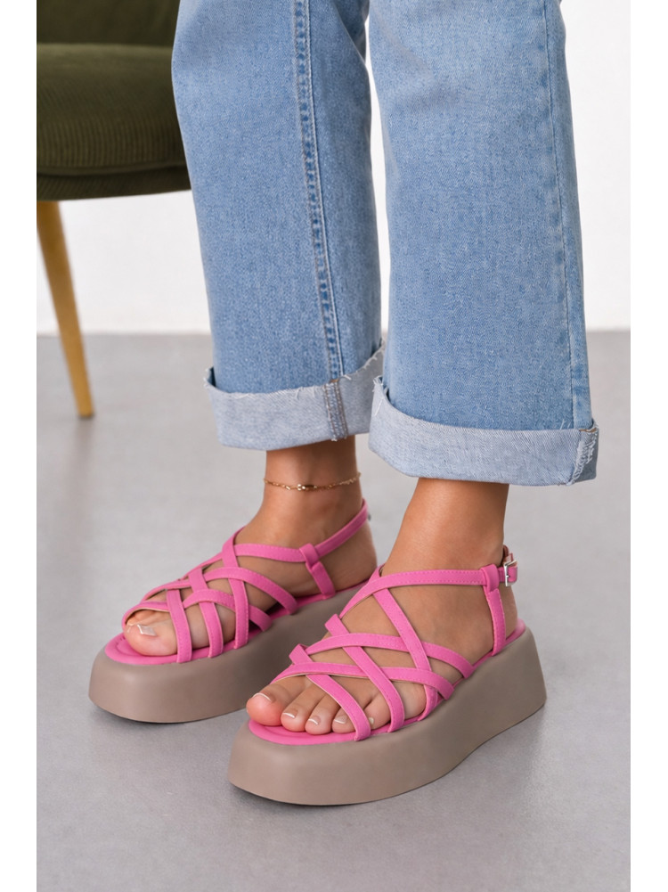 Босоножки женские розового цвета Т7020-27 212344C