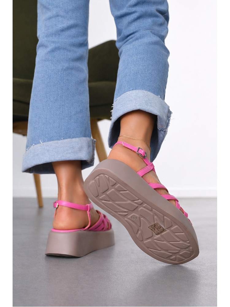 Босоножки женские розового цвета Т7020-27 212344C