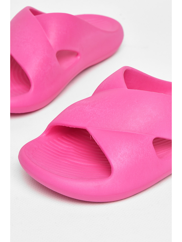 Шлепанцы пена женские малинового цвета 5065-2 212360C