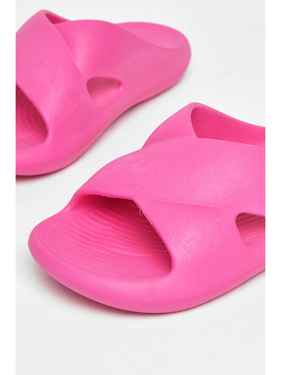 Шлепанцы пена женские малинового цвета 5065-2 212360C
