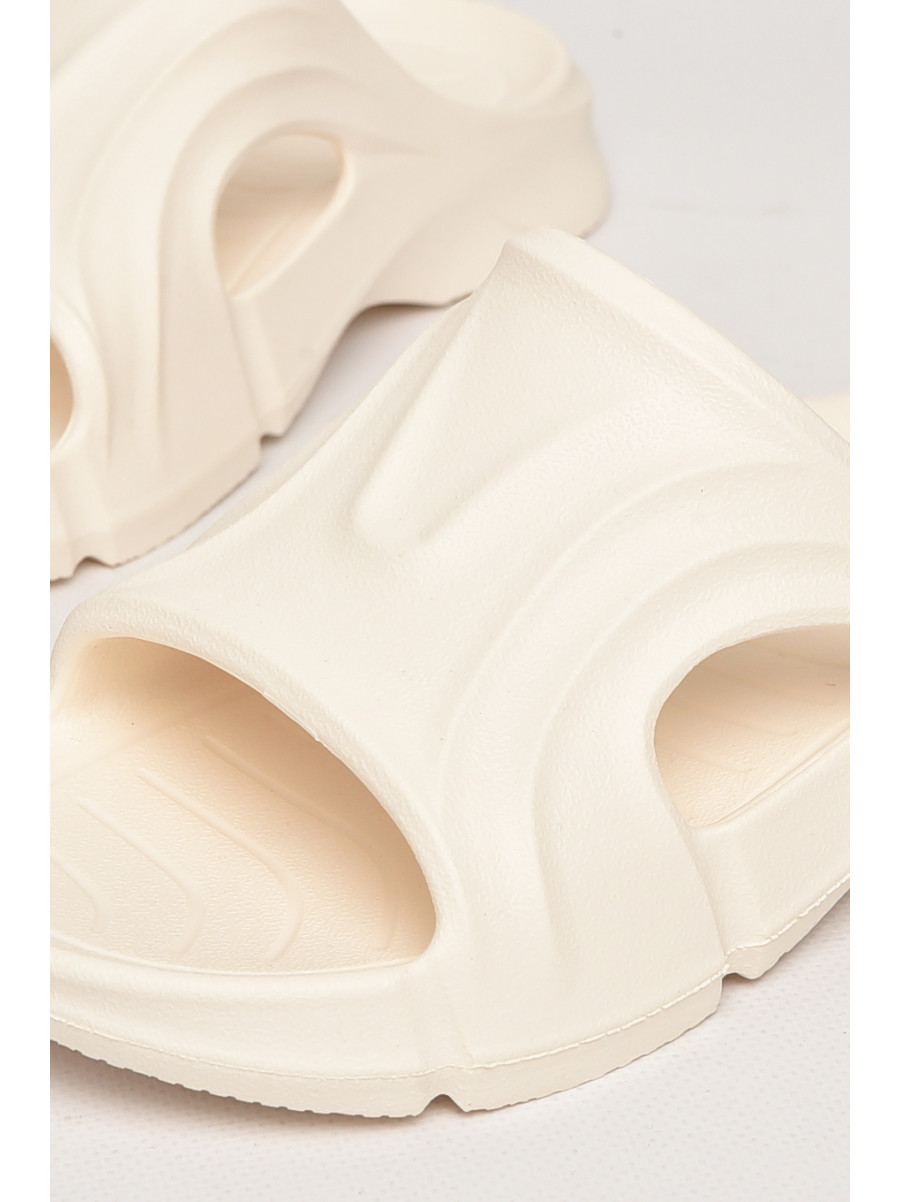 Шлепанцы пена женские молочного цвета 5075-2 212361C