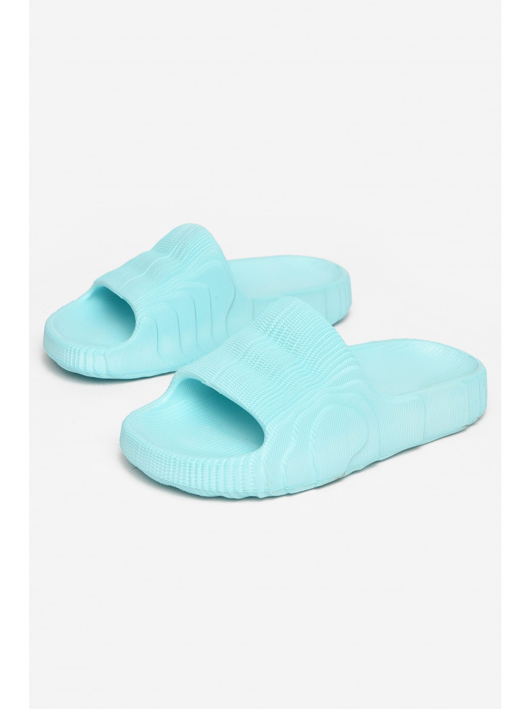 Шлепанцы пена женские голубого цвета 5045-2 212363C