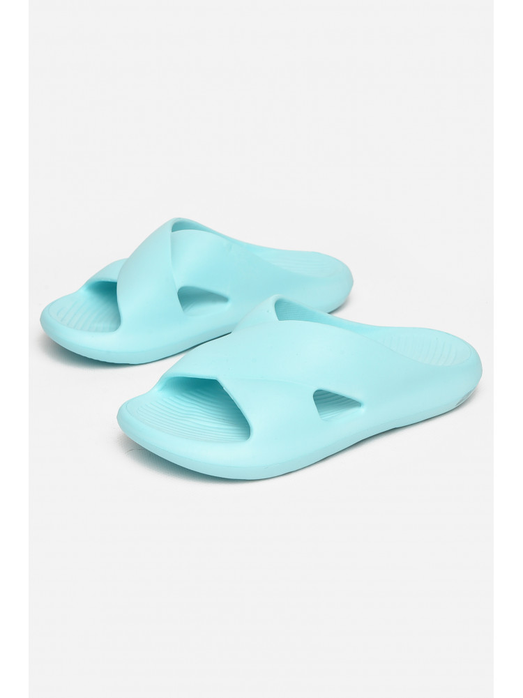 Шлепанцы пена женские голубого цвета 5065-2 212364C