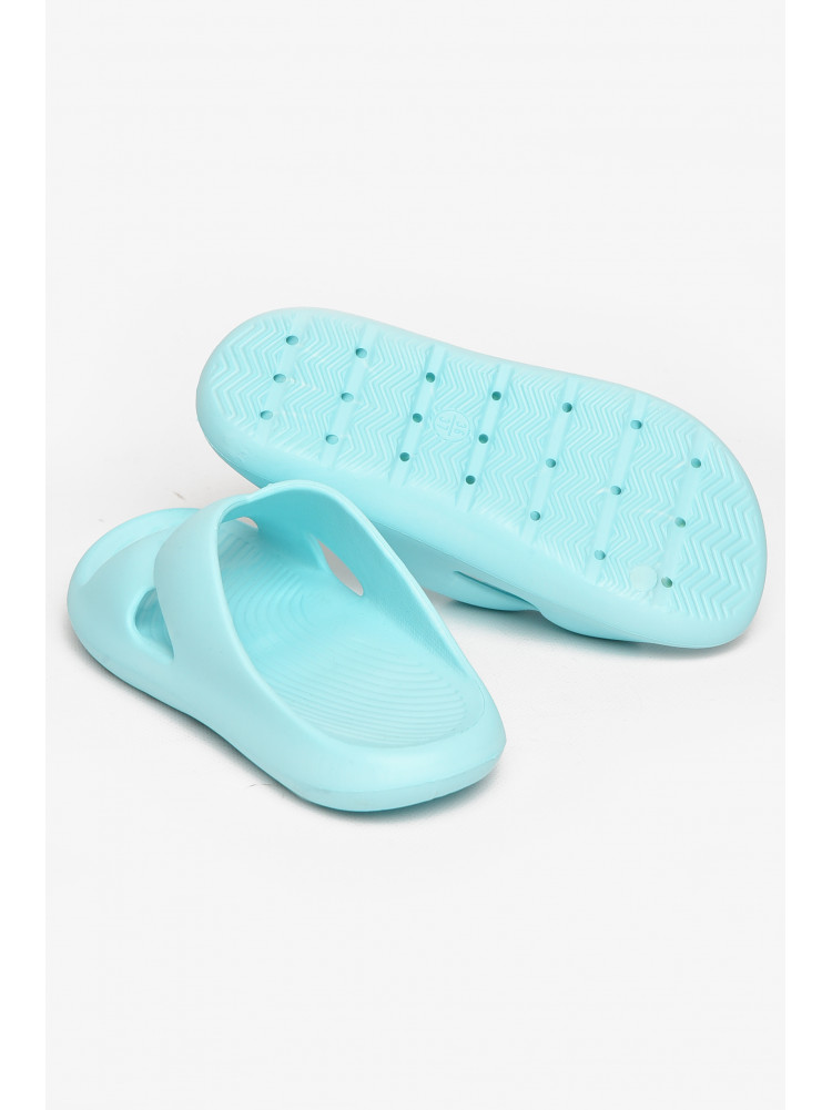 Шлепанцы пена женские голубого цвета 5065-2 212364C
