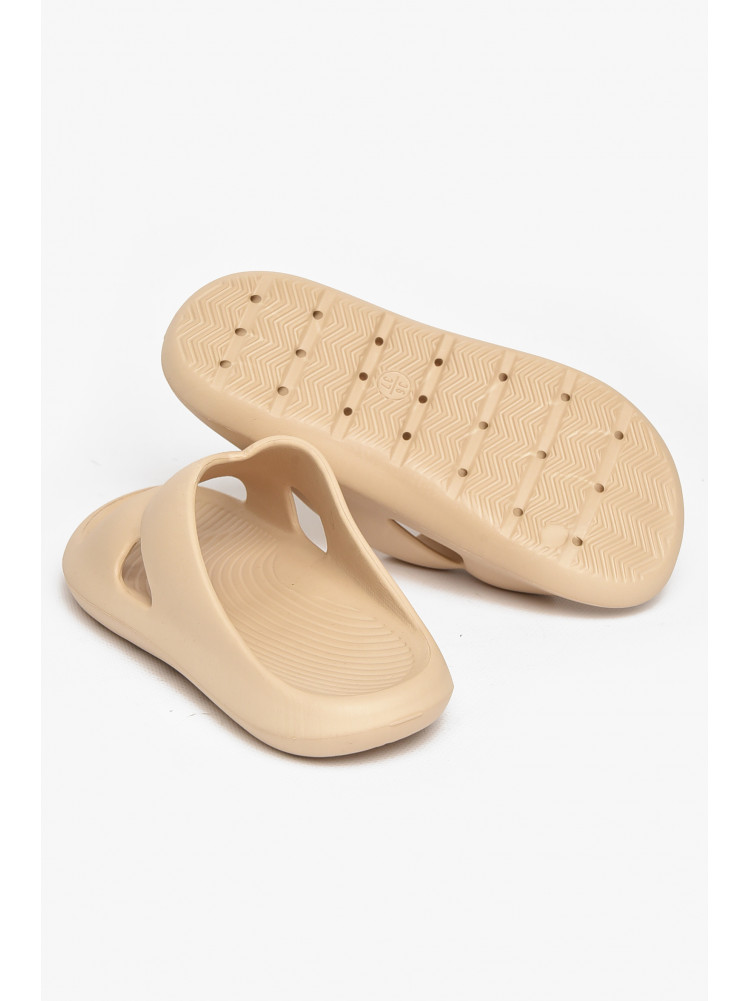 Шлепанцы пена женские бежевого цвета 5065-2 212366C
