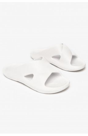 Шлепанцы пена женские белого цвета 5065-2 212367C