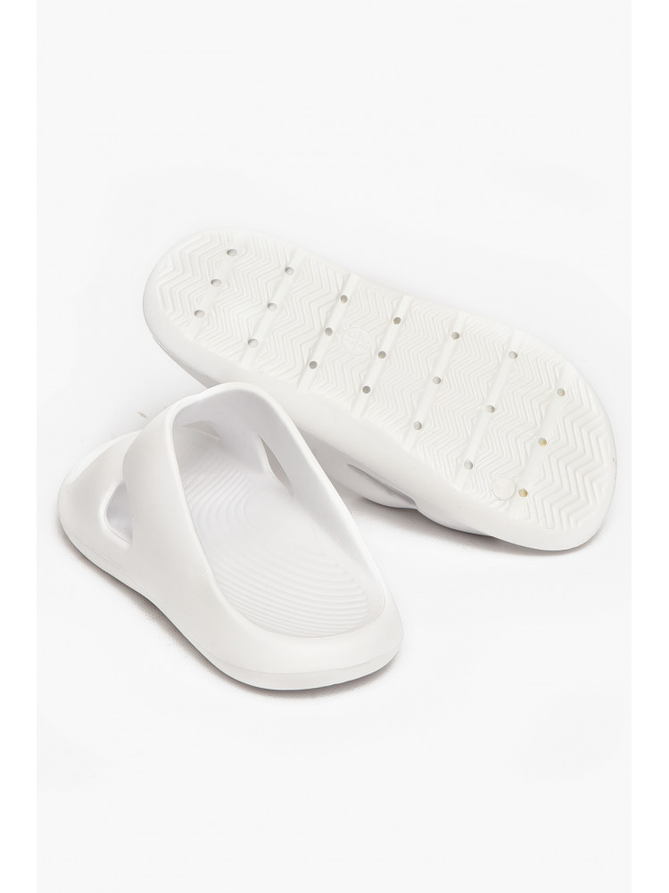 Шлепанцы пена женские белого цвета 5065-2 212367C