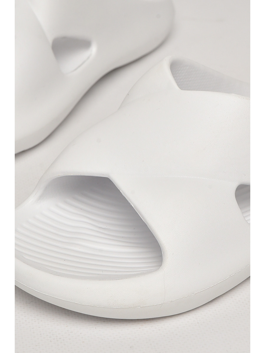 Шлепанцы пена женские белого цвета 5065-2 212367C