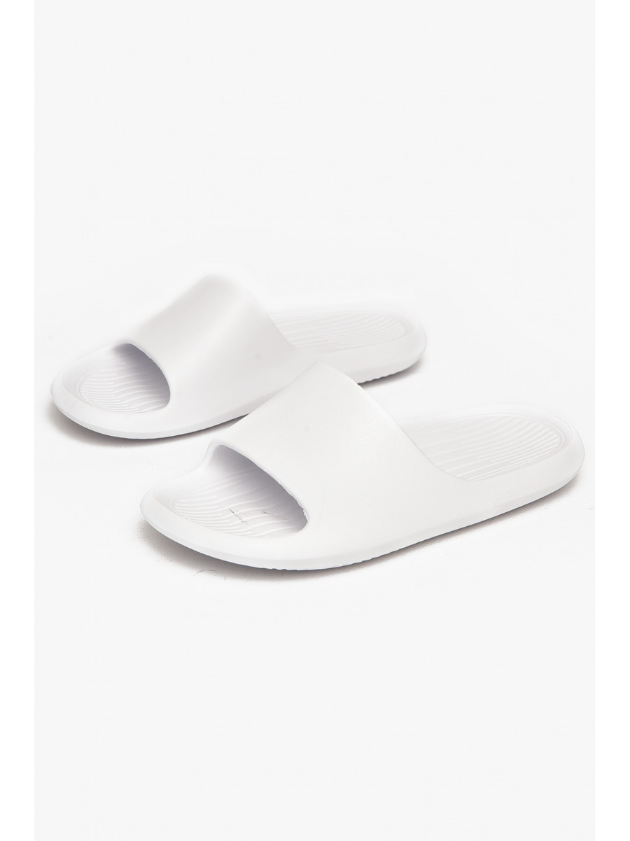 Шлепанцы пена женские белого цвета 5066-2 212368C