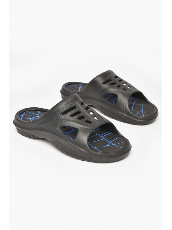 Шлепанцы мужские пена черного цвета Уценка 210 212369C