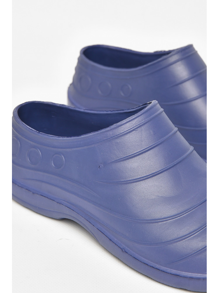 Калоші жіночі синього кольору Уцінка квітка 212370C