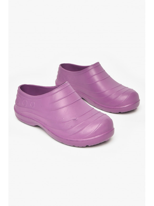 Калоші жіночі темно-бузкового кольору Уцінка Б-06 212371C