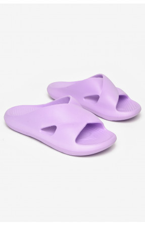 Шлепанцы пена женские сиреневого цвета 5065-2 212373C