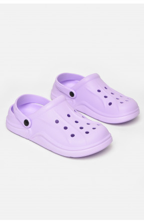 Кроксы женские сиреневого цвета 5068-2 212375C