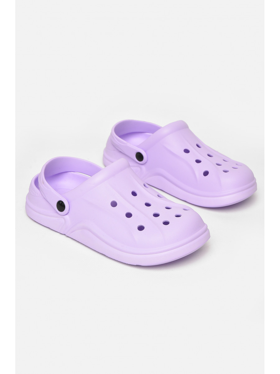 Кроксы женские сиреневого цвета 5068-2 212375C