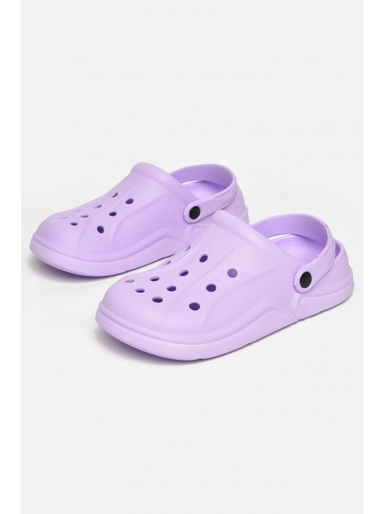 Кроксы женские сиреневого цвета 5068-2 212375C