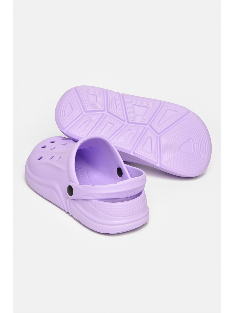 Кроксы женские сиреневого цвета 5068-2 212375C