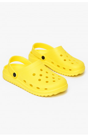 Кроксы женские желтого цвета 5063-2 212377C